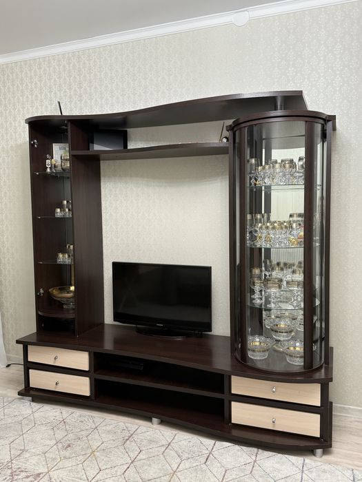 Гостинная в цвете венге