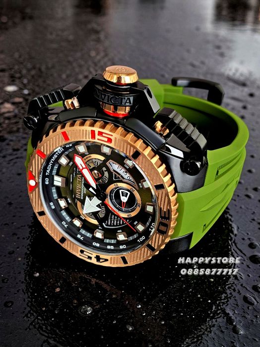 INVICTA Optimus Army green 66 mm, Инвикта нов ръчен часовник