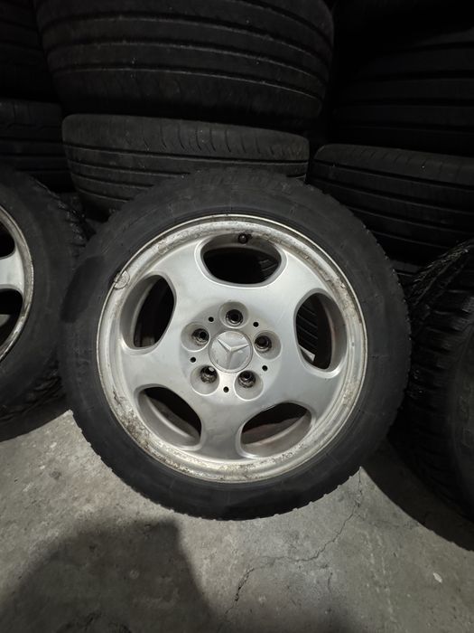 Джанти с гуми Мерцедес 16 5x112 W210