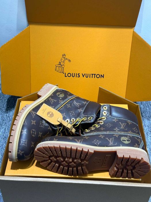 Ghete Louis Vuitton X Timberland premium