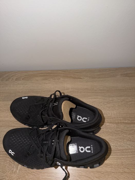 Papuci ON RUNNING On Cloud X 4 "Black Eclipse"{42.5}