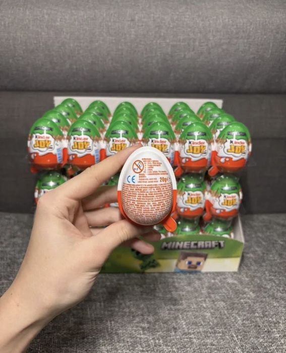 Киндер Джой майнкрафт kinder joy minecraft