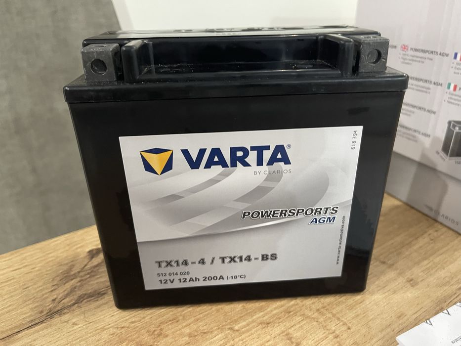 Varta baterie moto