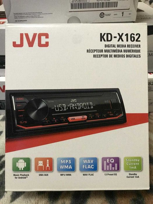 Магнитолы JVC, Kenwood