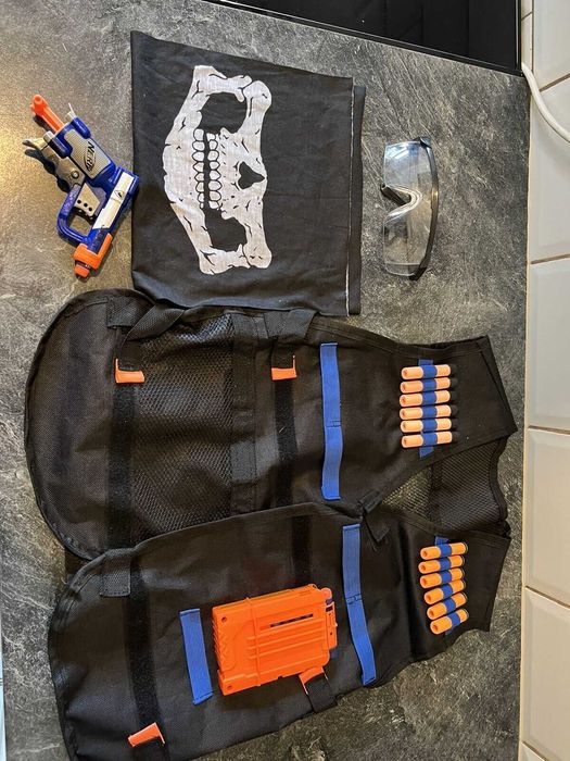 НЪРФ, Бластер с батерии : Nerf Gun N-Strike Elite Hail Fire