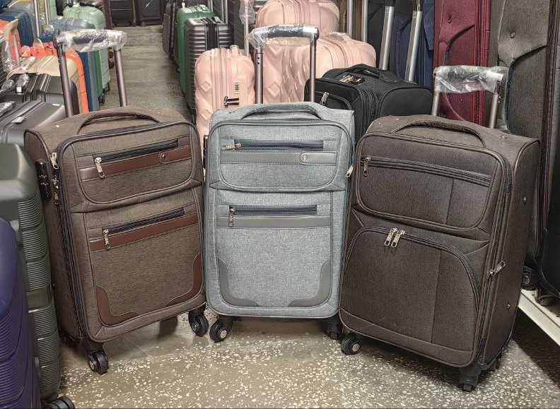 РАСПРОДАЖА тканевых чемоданов размера S