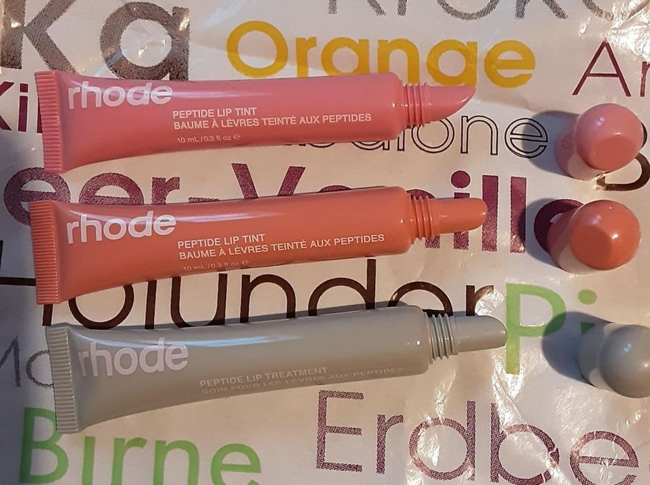 Rhode гланцове watermelon,peach pit,ribbon