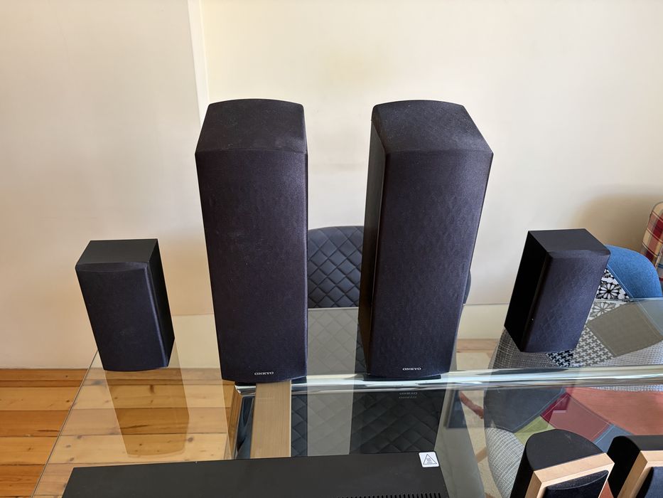 Ресивър Denon AVR-1000 плюс Колони за Home cinema