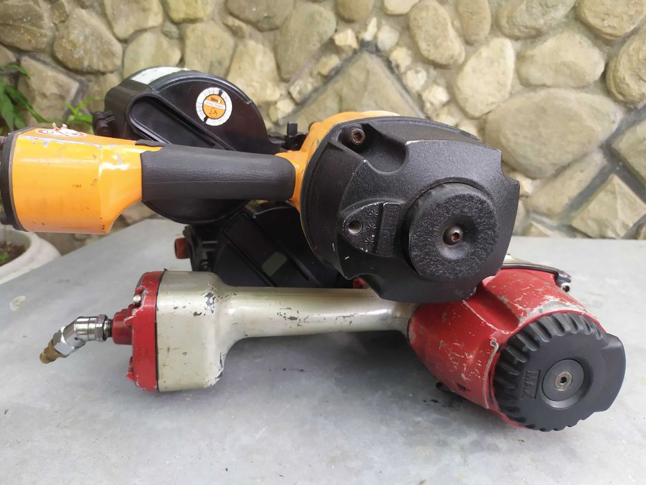 Пневматични такери за големи пирони до 90 мм. .Reich / MAX