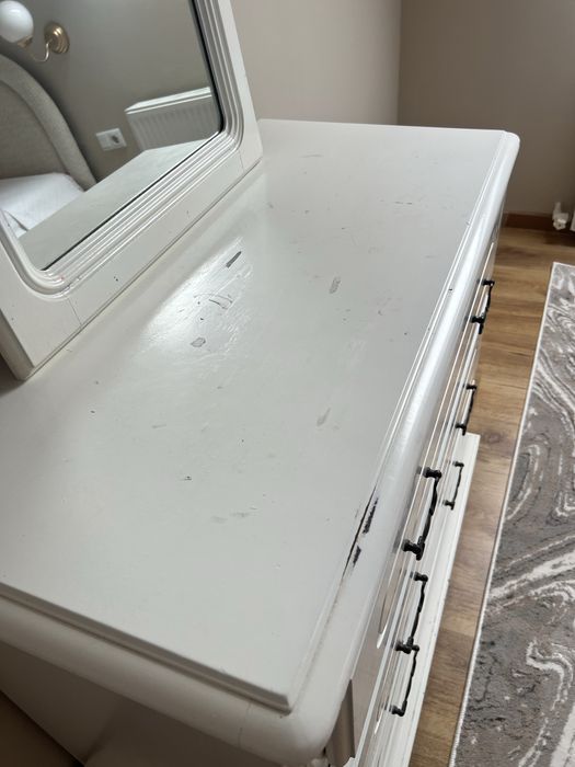 Comoda+oglinda lemn masiv