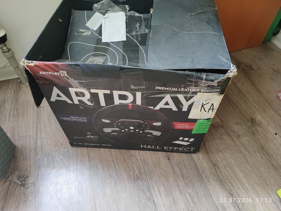 Продам игровой руль ARTPLAYS V-1600 PRO PLUS.