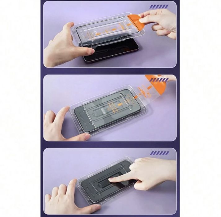 Set Iphone 17 Pro Max - Husa Magsafe + Folie ecran cu aplicator