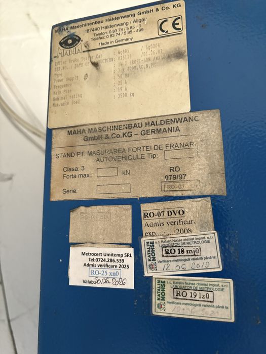 Vand echipamente atelier auto