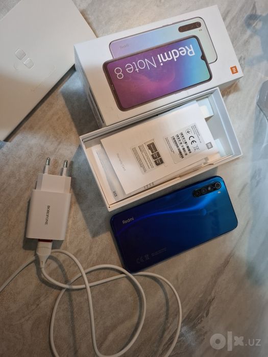 Redmi   note 8  blue