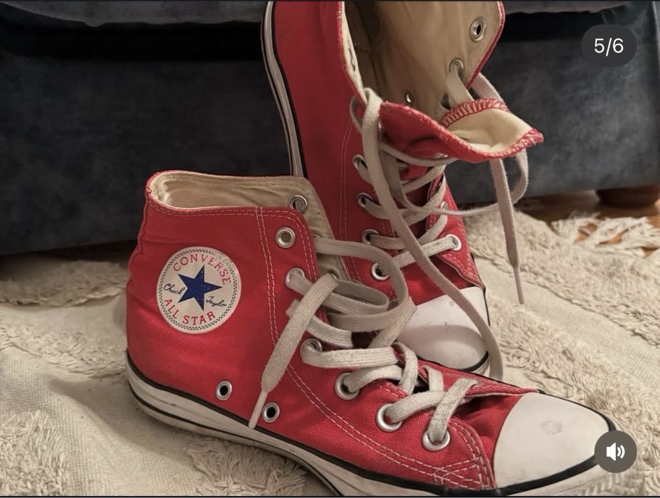 Кецове , converse, 38 ми размер , носени