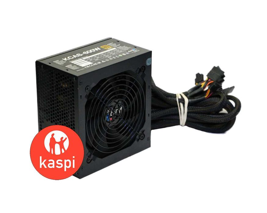 Блок питания  600W AeroCool KCAS-600W 12см 7x SATA 2x 6+2 pin