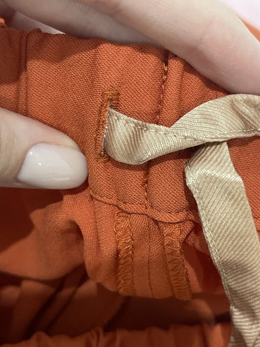 Брюки шелковые DRIES VAN NOTEN