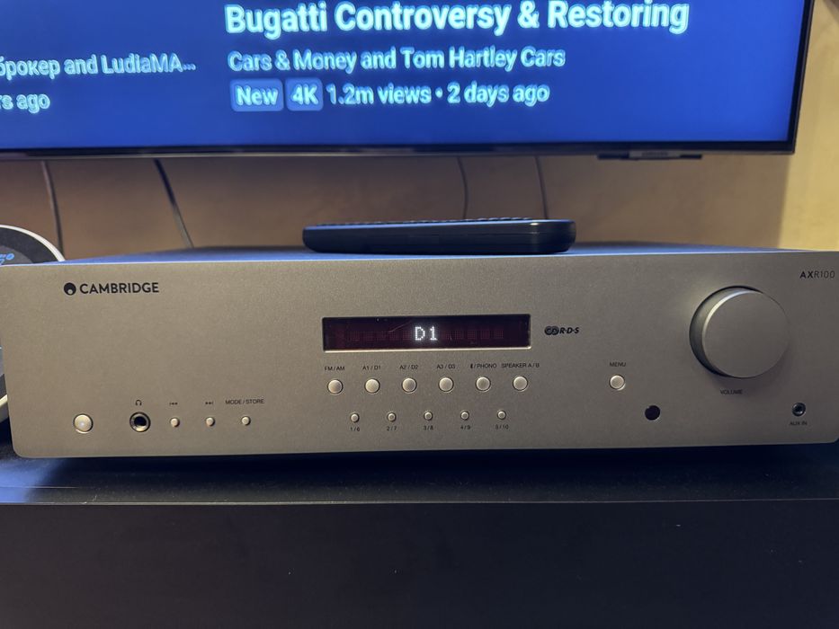 Усилвател Cambridge Audio AXR100 Stereo receiver 100w into 8ohm