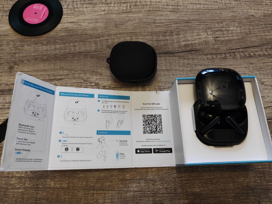 Като нови Bluetooth слушалки Soundcore Liberty 4 Pro