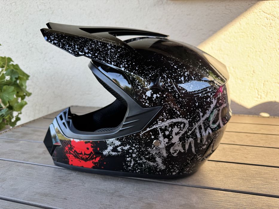 Casca moto trotineta cross downhill , marimea M sau L , NOU