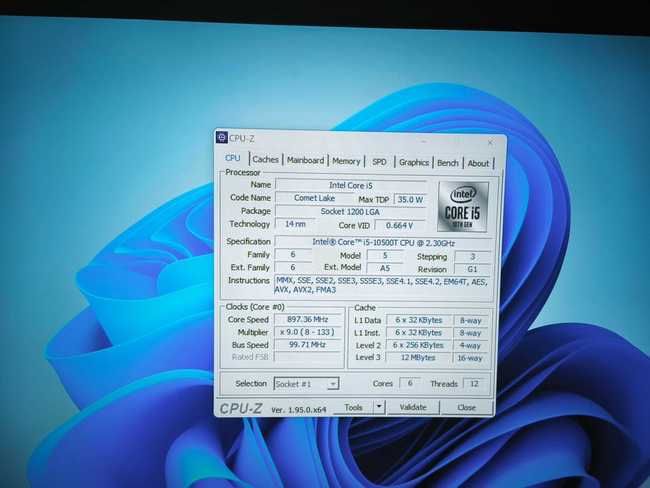 Unitate mini pc lenovo M80Q i5 10500 8gb ram ssd 512gb