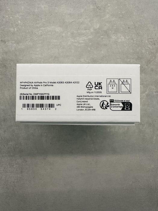 Слушалки AirPods pro 3 generation