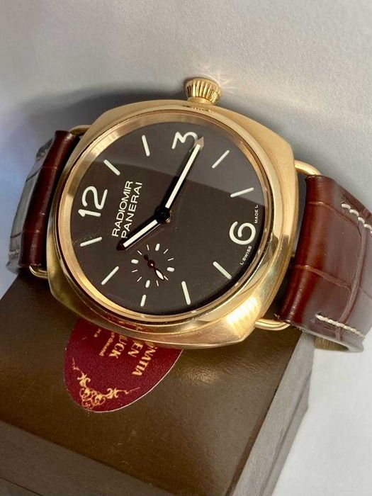 ceas Panerai Radiomir aur 18k ref. PAM336 in stare perfecta