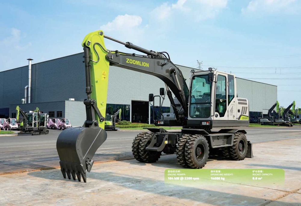 Колесный экскаватор ZOOMLION ZE150WG 0.6 куб