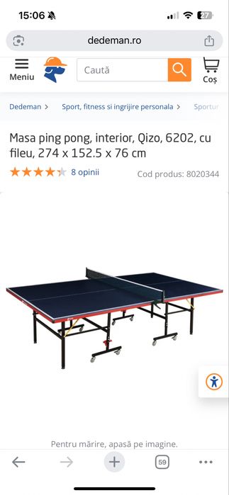 Masa de ping pong