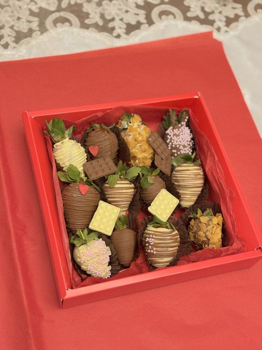 Клубника в шоколаде Callebaut