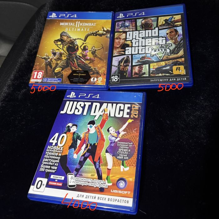 Игры ps4 в идеальном состоянии