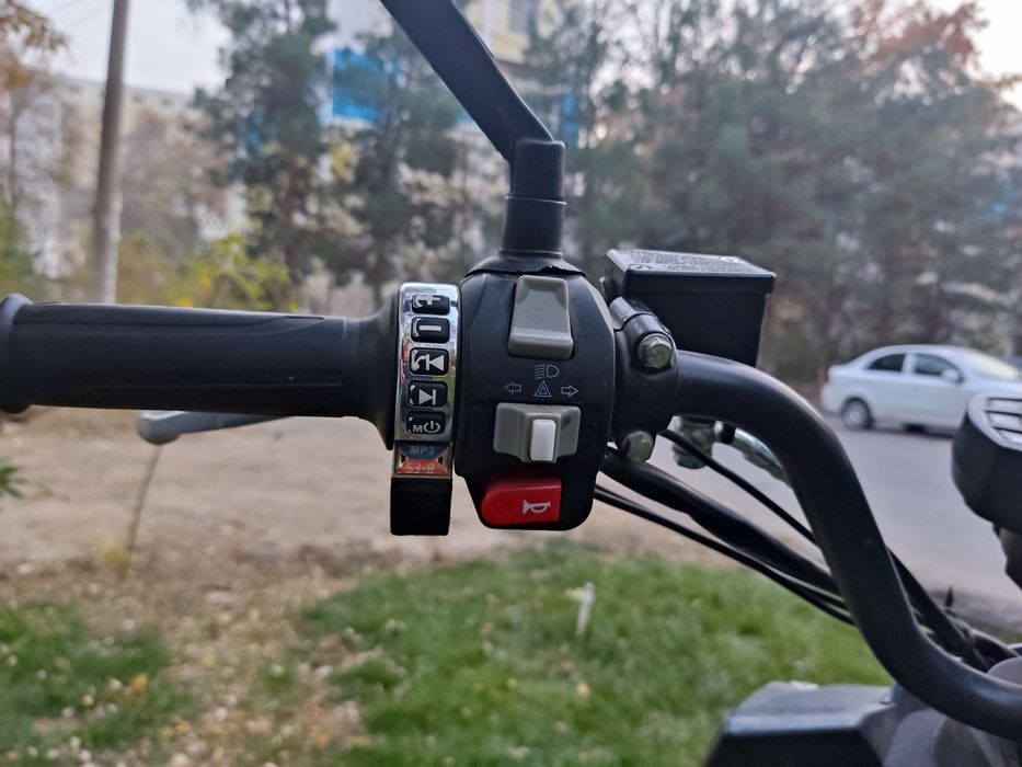 Samurai бензин скутер