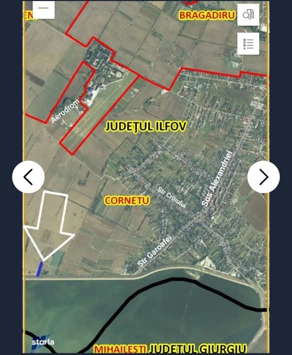 Teren intravilan Cornetu Ilfov