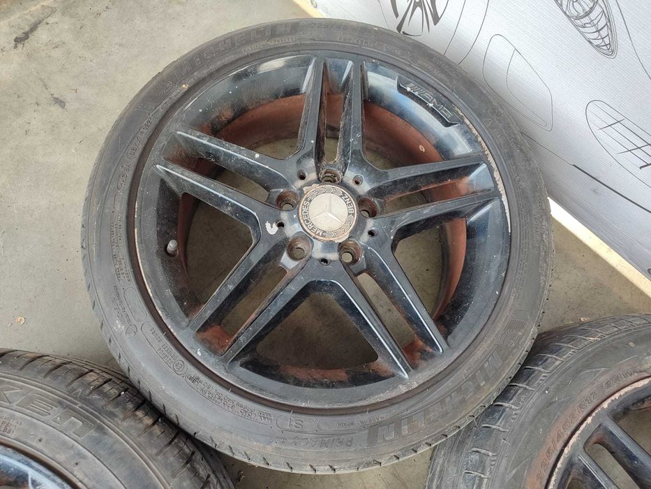 Set 4 Jante aliaj R17 5x112 225/45 / 245/45 R17  Mercedes-Benz E W212 7.5JX17H2 / 8.5JX17H2 2009 / [2009-2016] / (12I)
