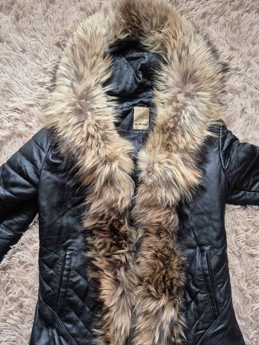 Дамско яке естествена кожа