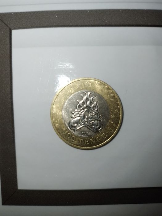 Продам колекционные монеты 100. Тенге