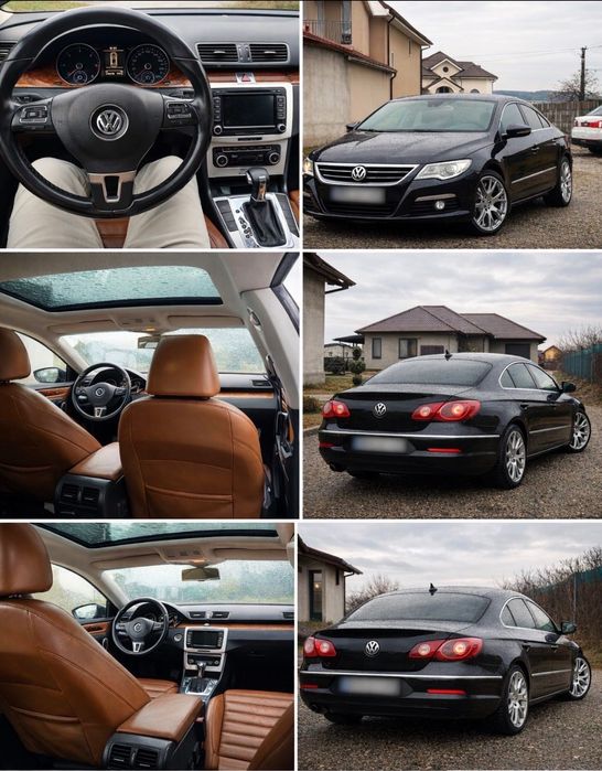 VW Passat CC 2.0 TDI 143 CP | Automat |Piele | Trapă |  electrice