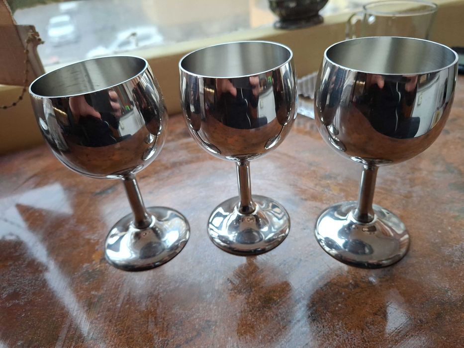 Set pahare inox  stainlessteel