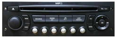 Blaupunkt RD4 N1 MP3 Авторадио за Citroën и Peugeot