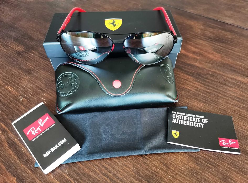 Слънчеви очила RAY-BAN SCUDERIA FERRARI RB8313-M F0096G