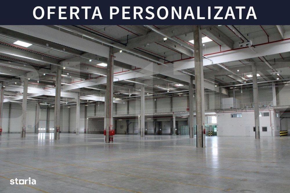 Hala moderna cu pod rulant