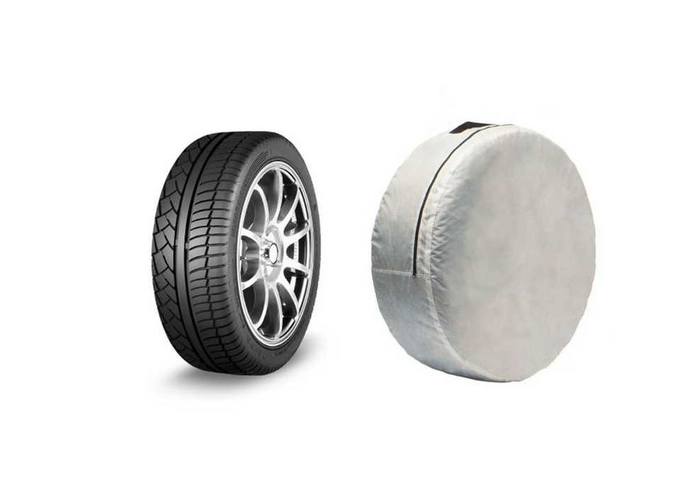 Калъф за съхранение на резервна гума в багажника - 1 брой.