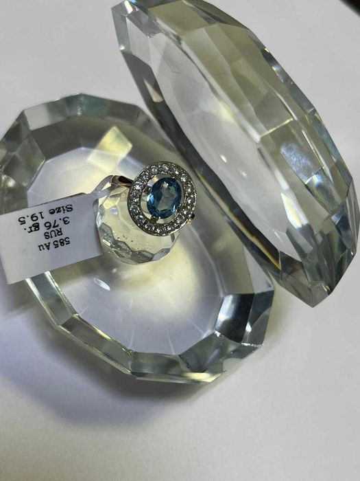 КОЛЬЦО золото 585 \Рассрочка 0% СКИДКА\ Ломбард Asia gold 3444