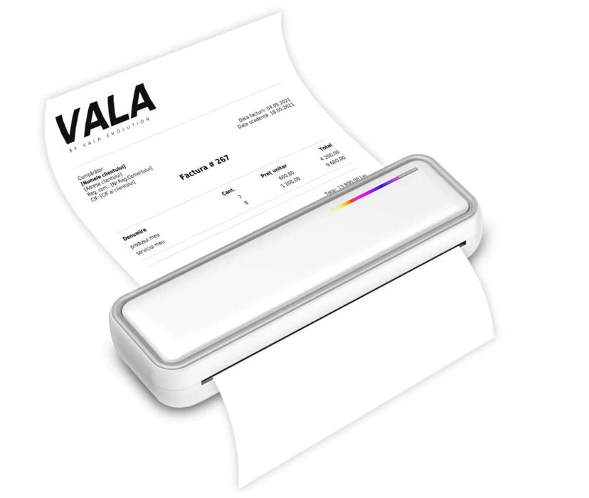 Imprimanta termica portabila A4 VALA X