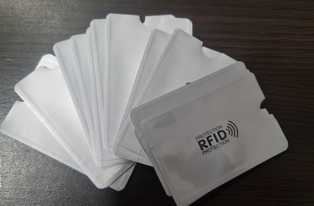 Защитно калъфче RFID за кредитна или дебитна карта