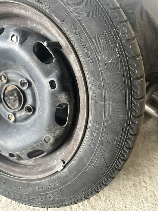 летни гуми Fulda с джанти 185/70 R14 87T – почти нови