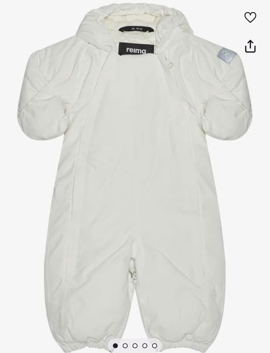 Combinezon/Overall de iarna Reima Alb