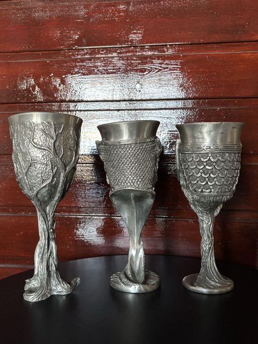 Lord of the rings Royal Selangore-три големи метални бокала,лимитирани