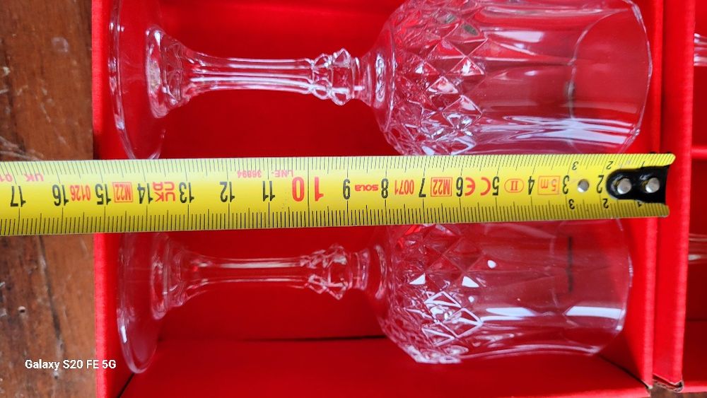 Декоративни чаши оловен кристал Longchamp  Франция