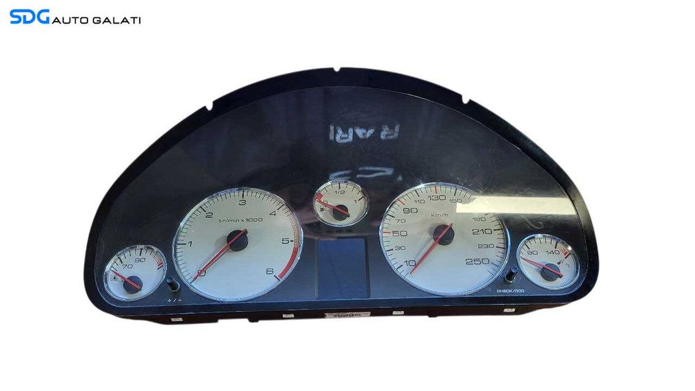 Ceas Ceasuri Cluster Instrumente Bord Peugeot 407 2004 - 2010 Cod A2C53010609-G A2C53106703 9658138580 [L8528]